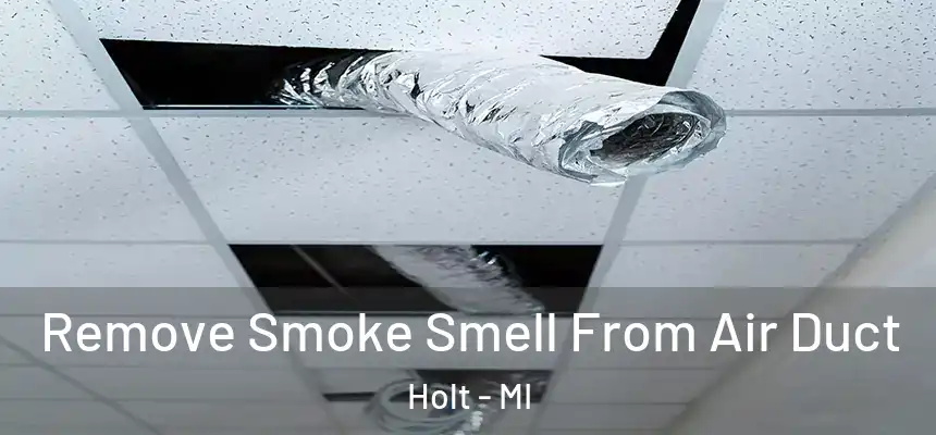 Remove Smoke Smell From Air Duct Holt - MI